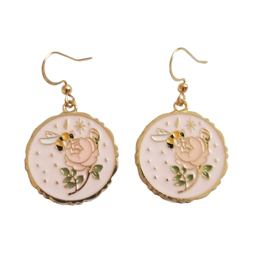 Handcrafted Bee Earrings